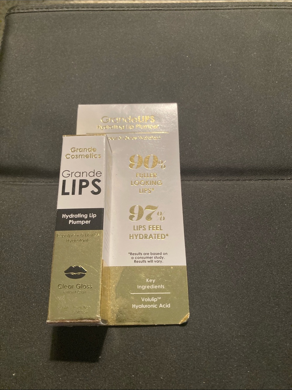 GrandeLIPS Hydrating Lip Plumper Clear Gloss - trial size